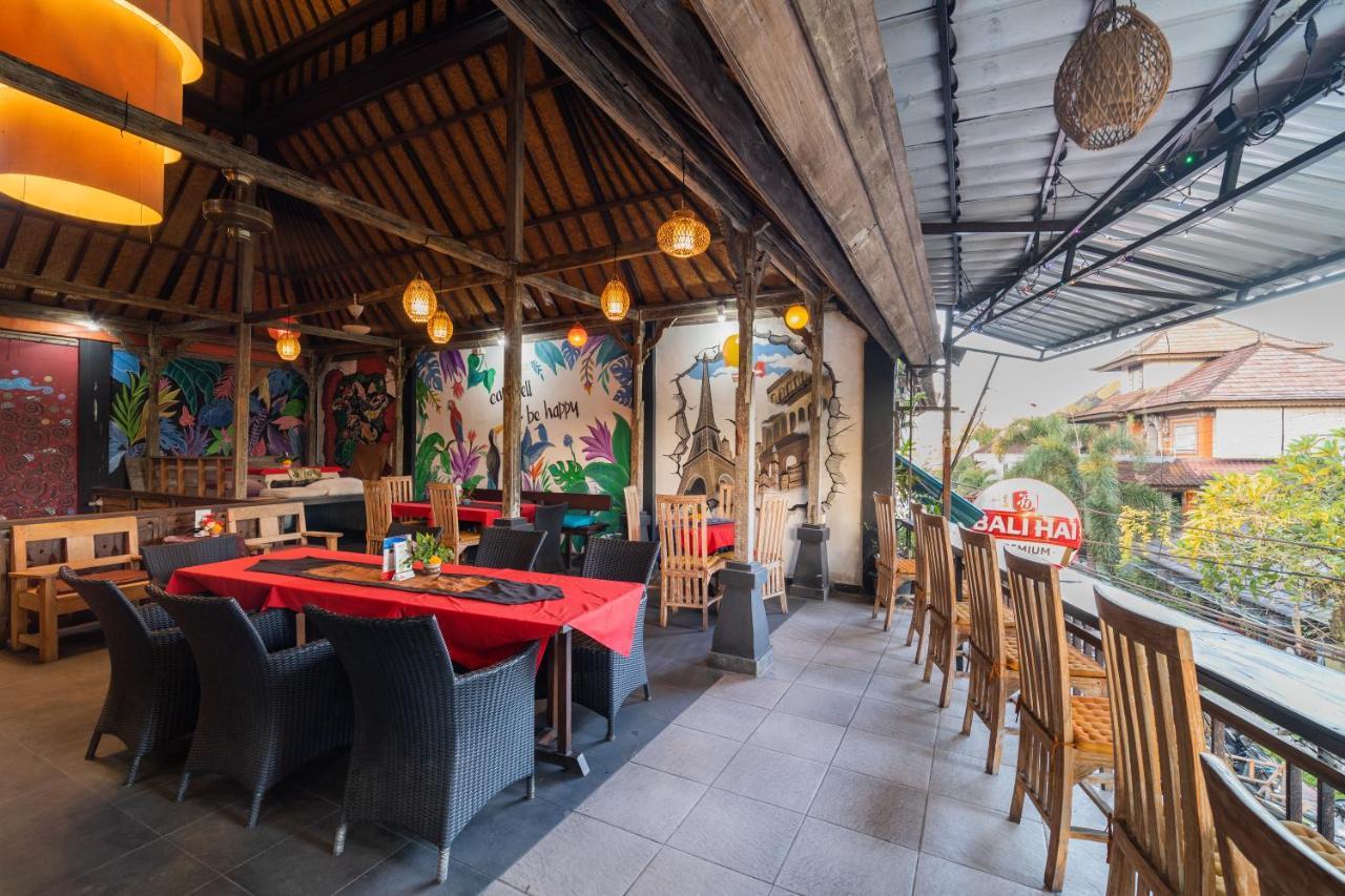 Bamboo Ubud Hostel מראה חיצוני תמונה